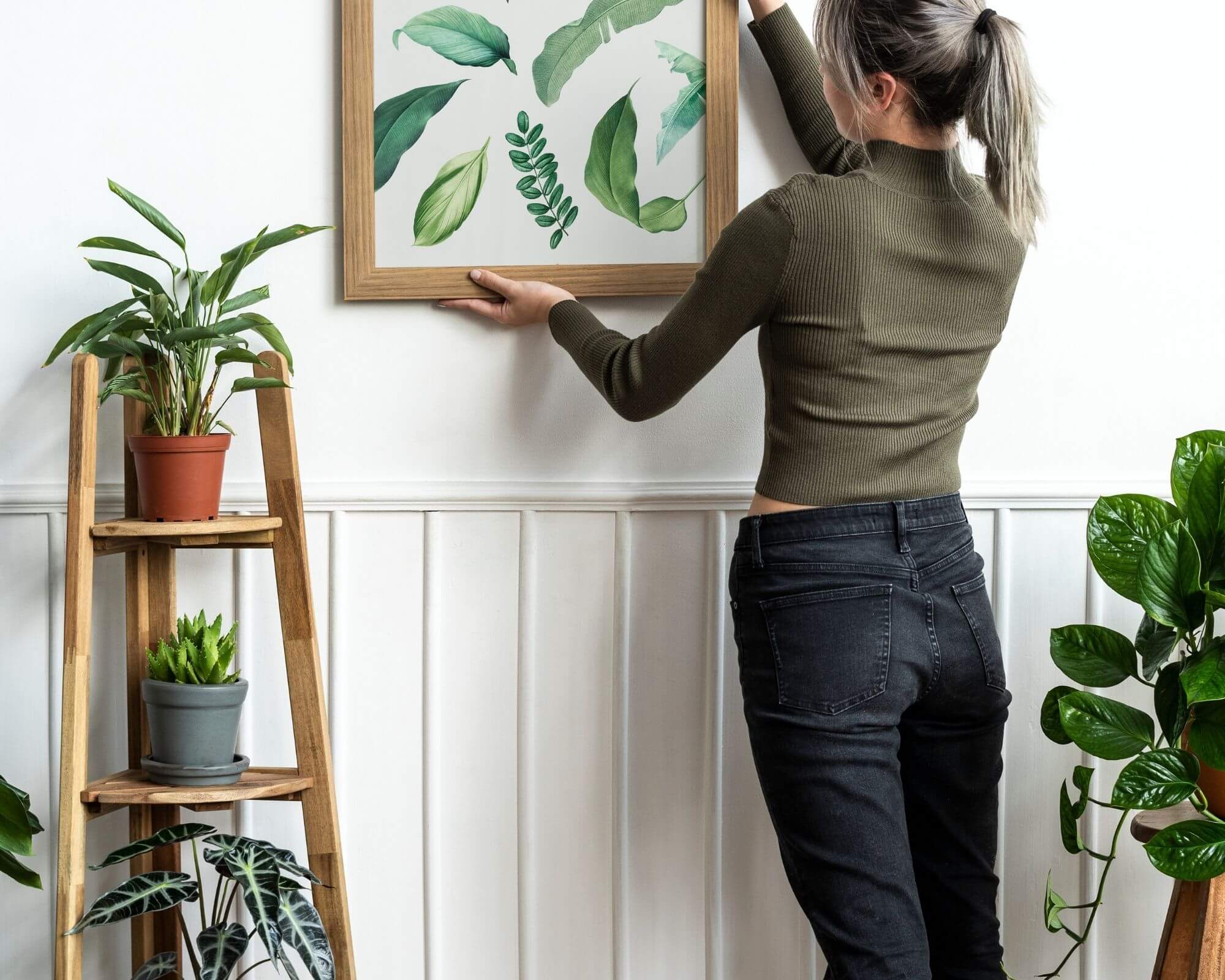 accrocher un cadre lourd sans percer le mur